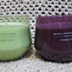 Bundle of 2 Yankee Candle Studio Candles - Dried Lavender & Citrus